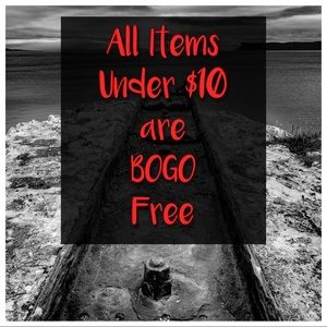 BOGO FREE $10 & under